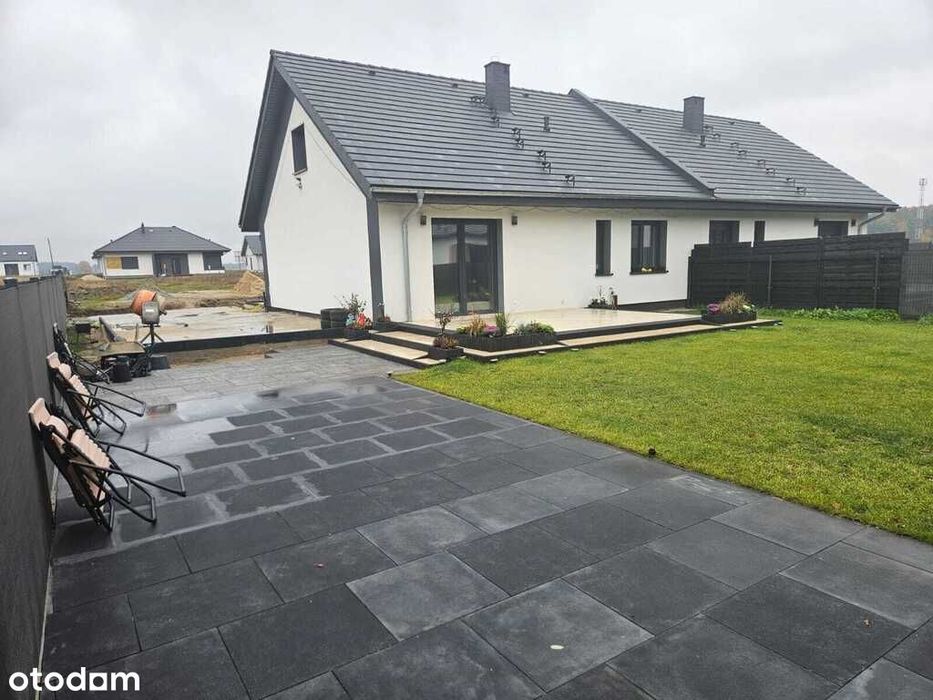 budynek dwulokalowy wykończony i umeblowany