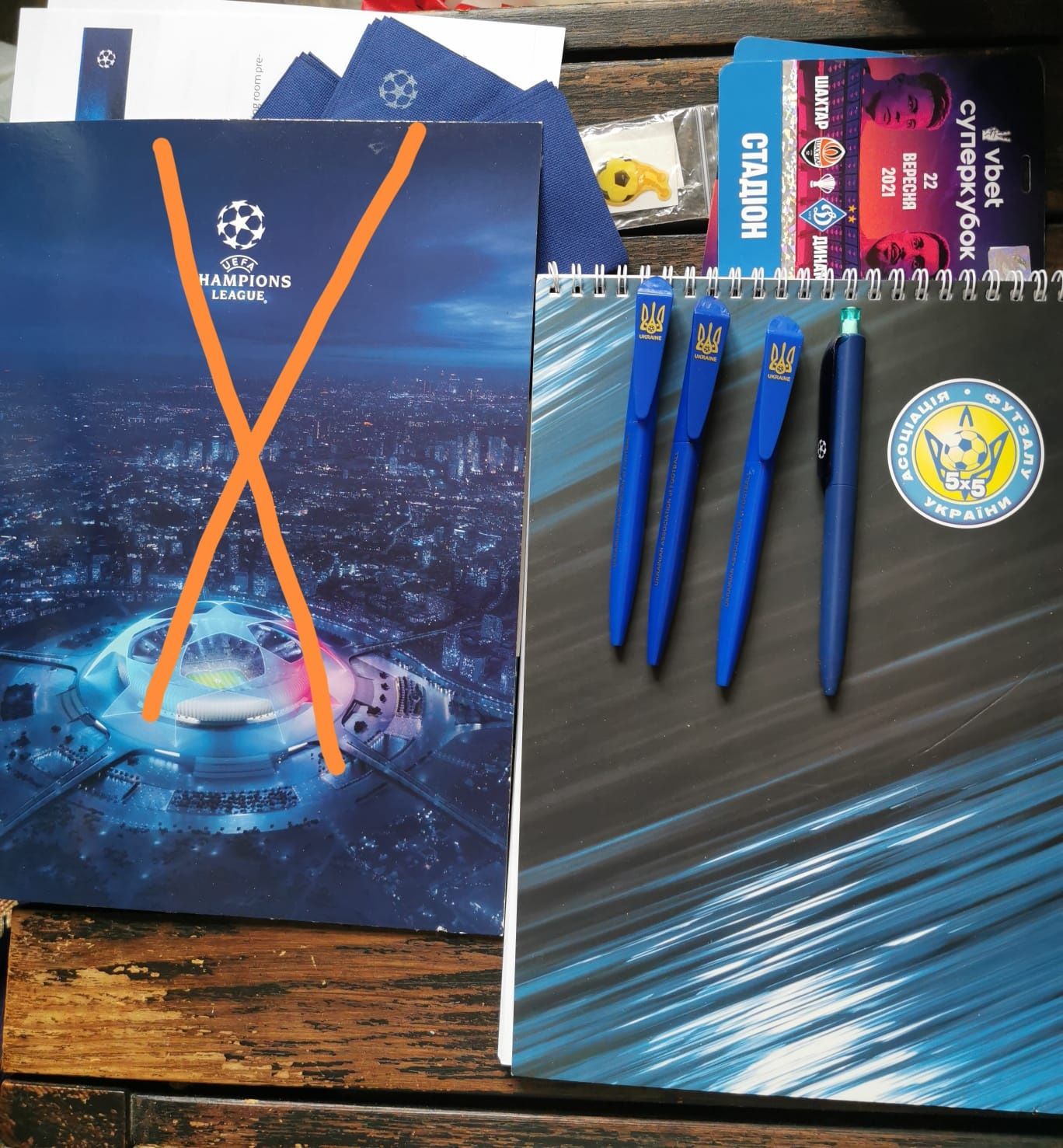 Ланъярд UEFA Final Kyiv 2018 и другие атрибуты