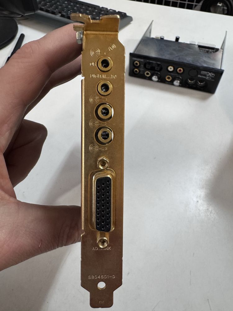 Sound Blaster SB0460 X-FI Fatal1ty Extreme Edition + panel