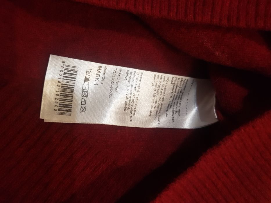 TATUUM SWETER wełna merino 100%