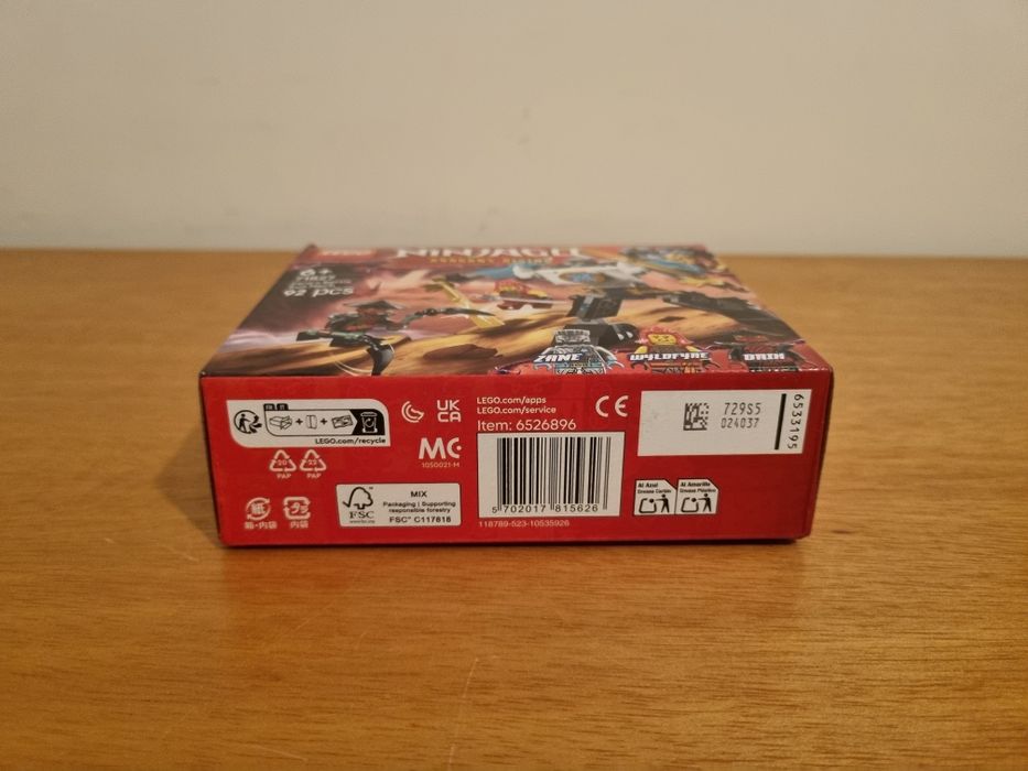 LEGO Ninjago 71827 - Zane's Battle Suit Mech.