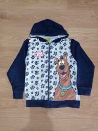 Bluza rozpinana Scooby-Doo rozmiar 122-128