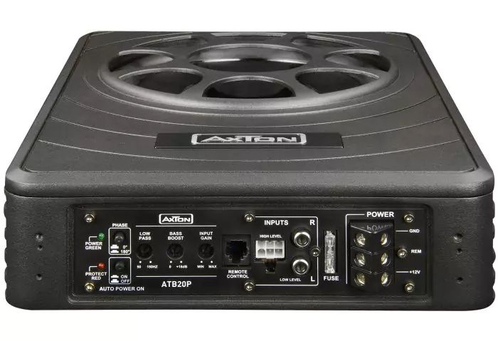 Subwoofer Slim com amplificador incorporado