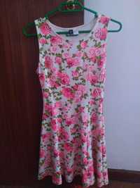 Vestido H&M Rosas