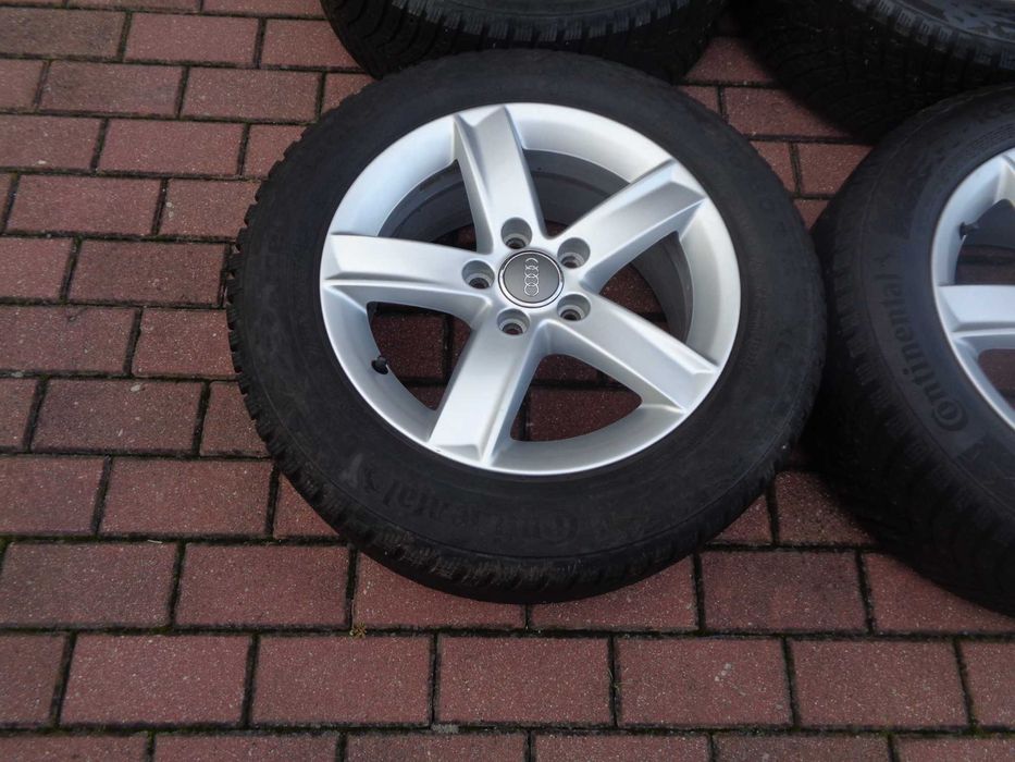 Alufelgi 16 Audi A4 B8 A6 C6 A6 C7 VW Passat z oponami zima 7mm 2019r
