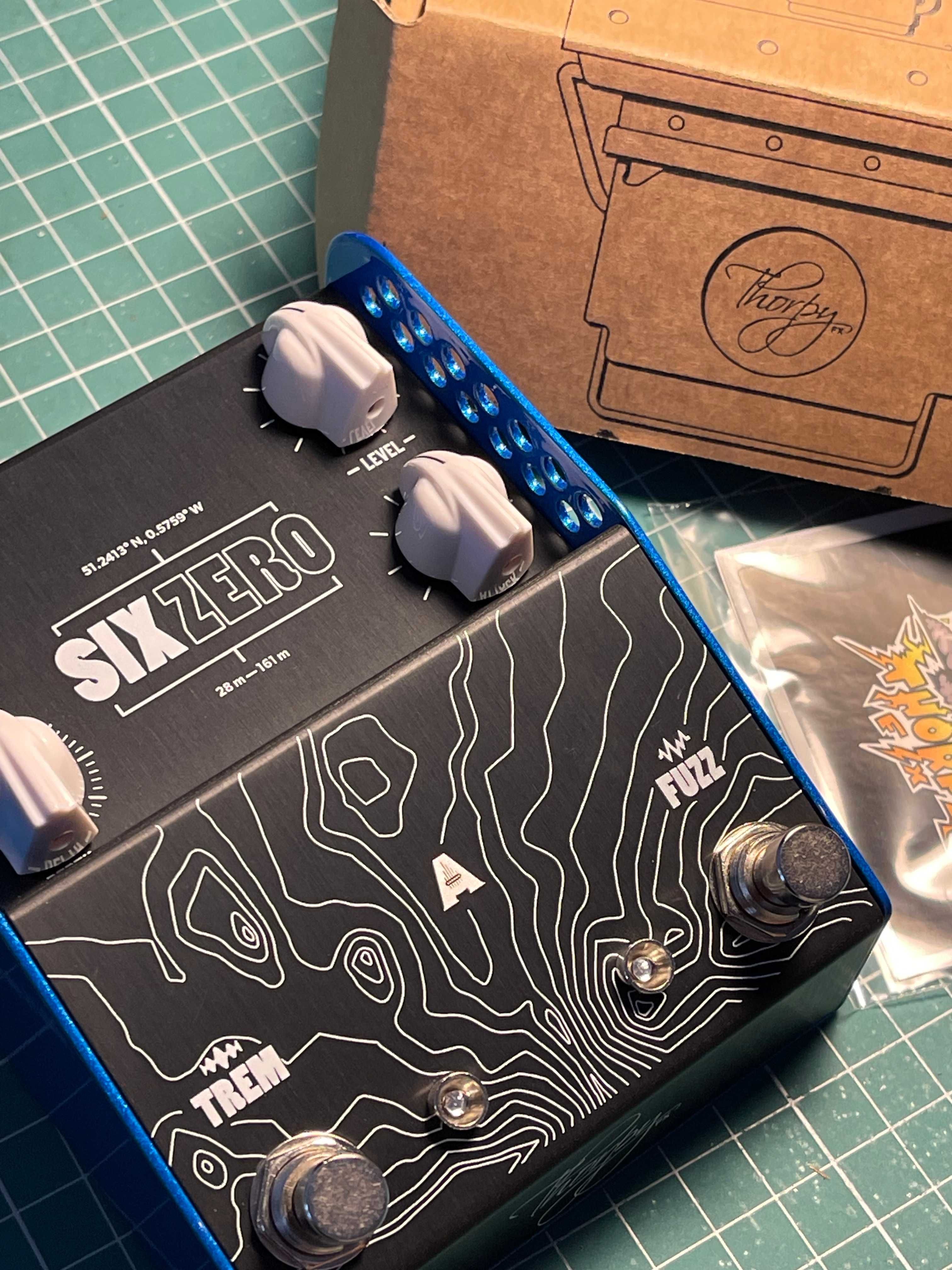 ThorpyFX Anderton's 60th Anniversary Six Zero tremolo/fuzz #11/200