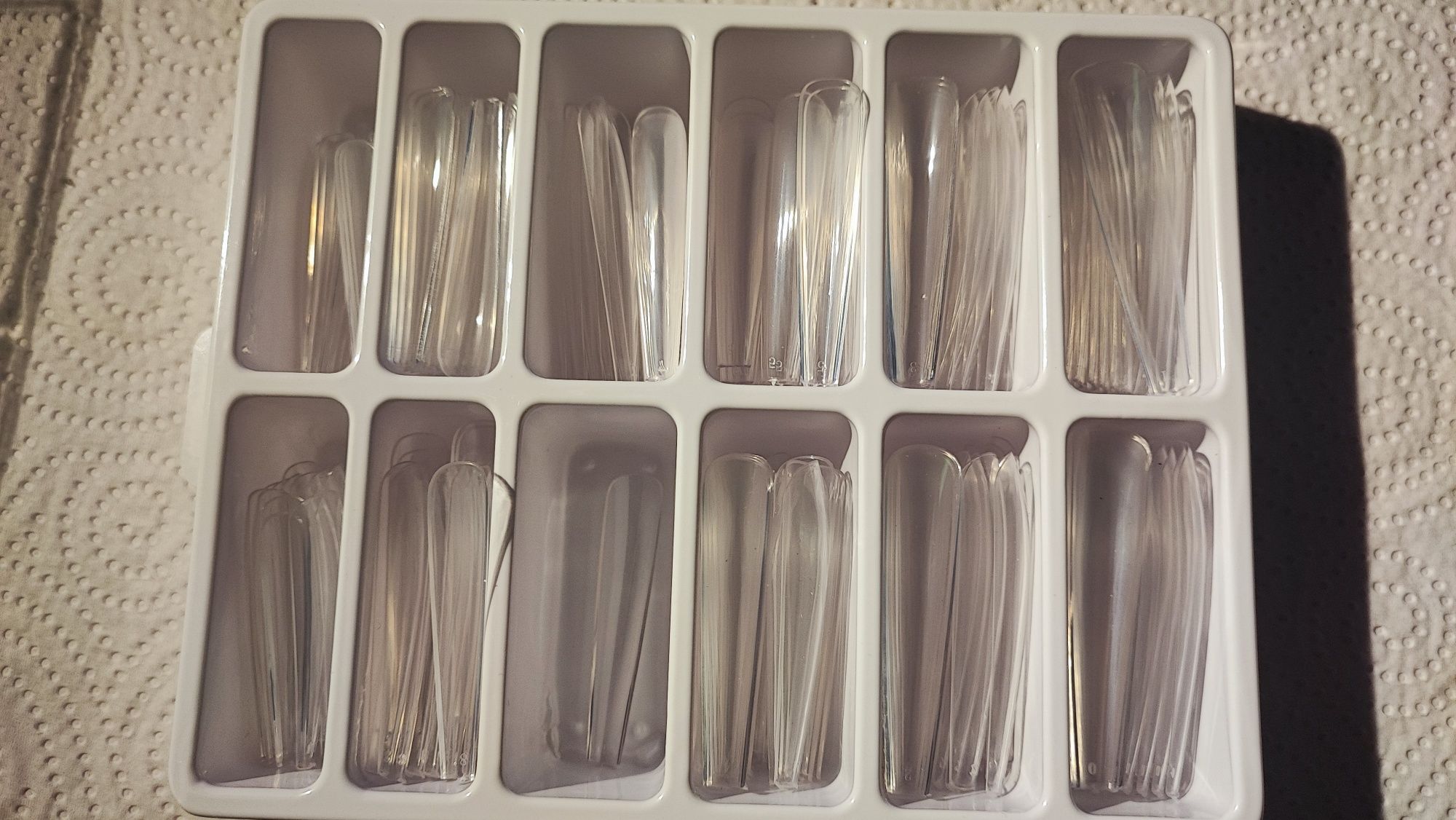 Mão de silicone para treino de manicure
