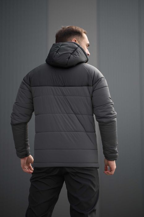 Куртка чоловіча осіння The North Face сіра