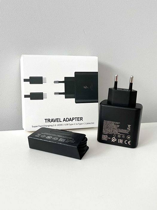 Zestaw do Samsung 45W – Szybka Ładowarka + Kabel USB-C | NOWE