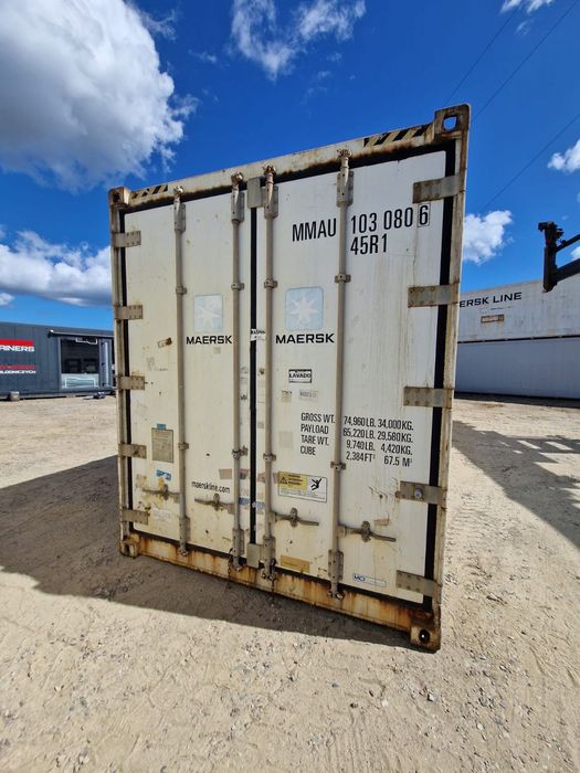 40HCRF kontener chłodniczy/mroźniczy po PTI