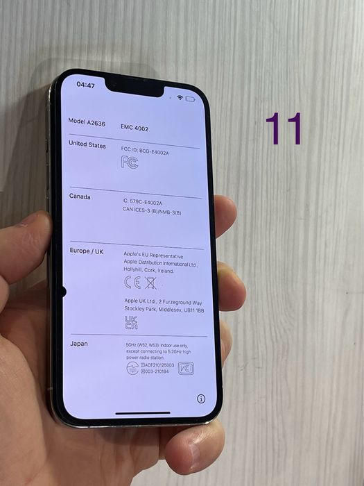 Дисплей iPhone 13 Pro  екран розборка оригинал оригінальний донор