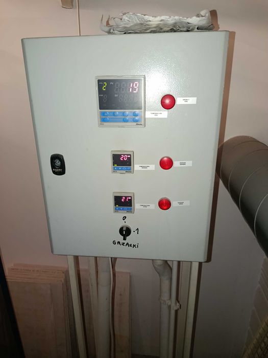 Piec elektr. komorowy 150x120x140 cm do szkła, ceramiki, hartowania