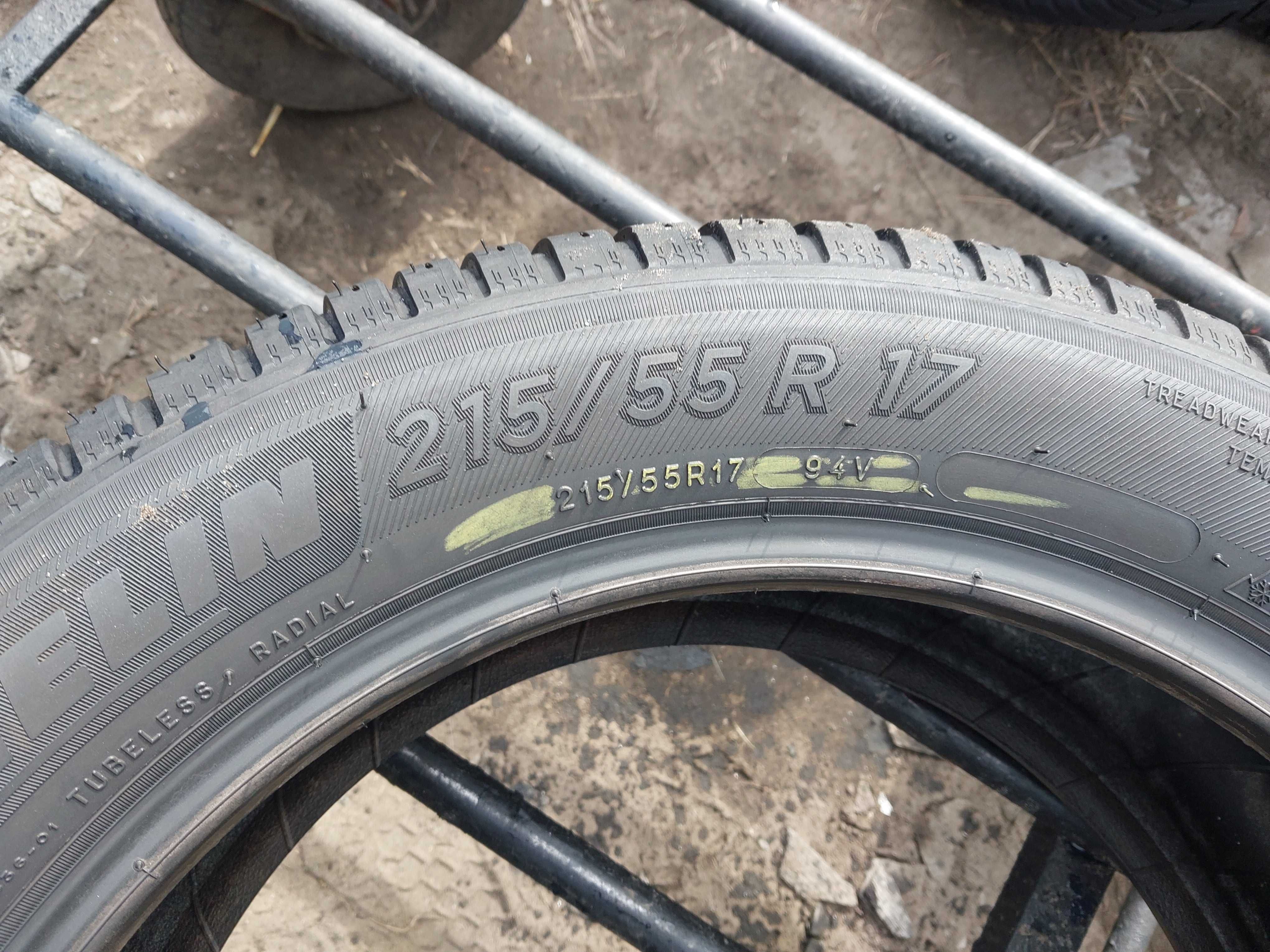 Opony caloroczne 215.55.17 Michelin CrosClimate 2021 rok Montaż