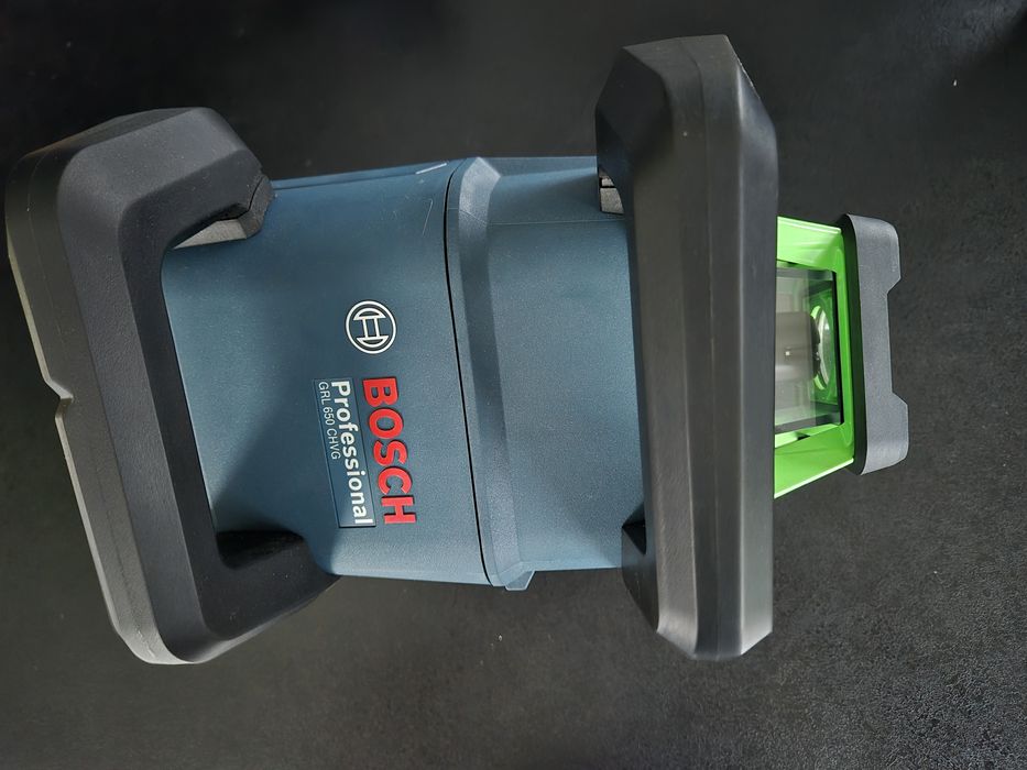 Niwelator Laser obrotowy zielony BOSCH GRL 650 CHVG NOWY