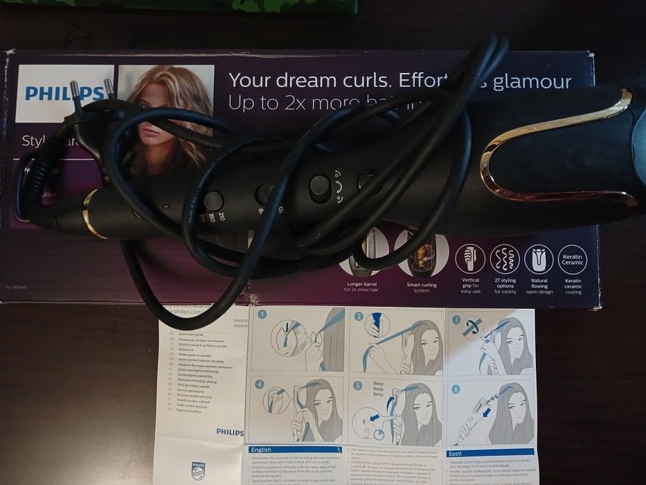 Автоматическая плойка PHILIPS StyleCare Prestige