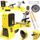 KRAFT&DELE Tokarka Stołowa Do Drewna Elektryczna 650w 500mm KD5297
