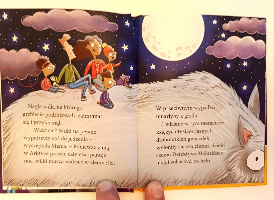 Detektywi Malusińscy, Cressada Cowell dla dzieci, 12 stron