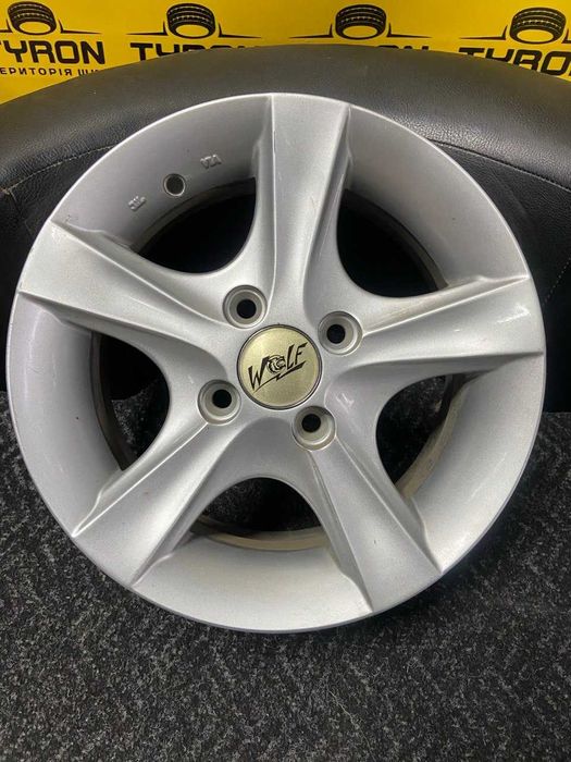 Нові титанові диски R13 4*100 5.5J ET35 DIA67 WOLF
