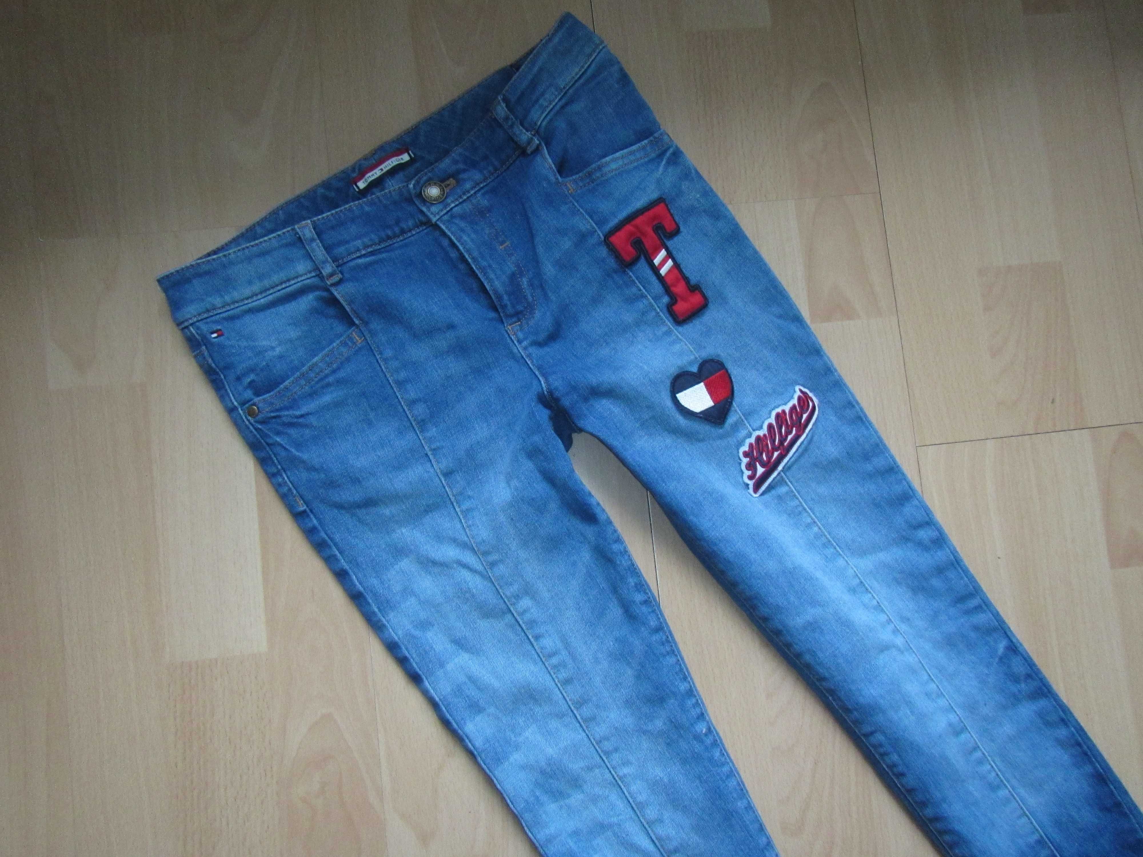 TOMMY HILFIGER spodnie jeansowe rozm.152