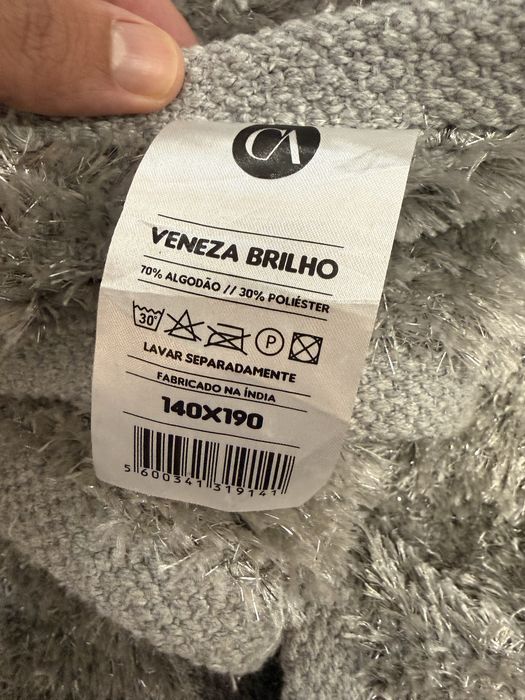 Tapete Cinzento 140x190