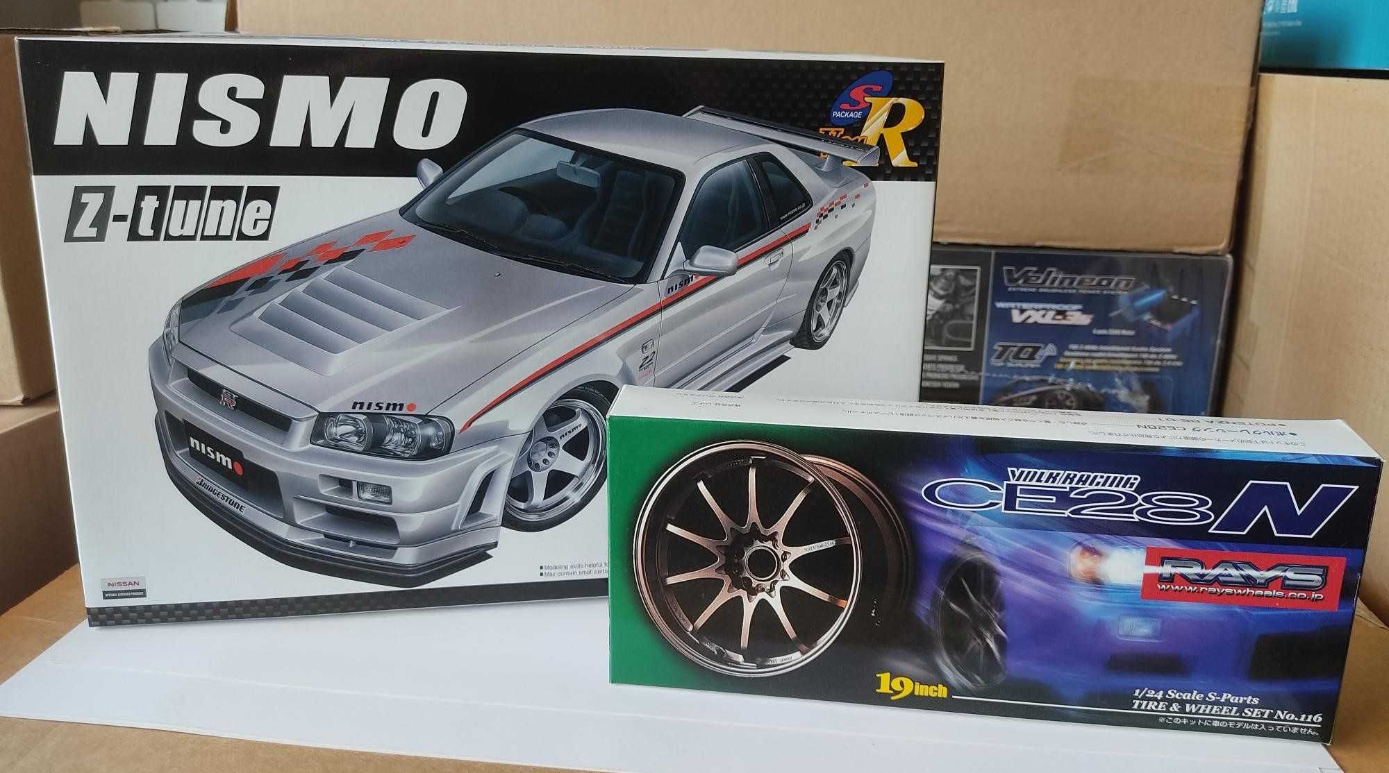 Aoshima Nismo R34 Skyline GT-R Z-tune Model Kit Series 1:24