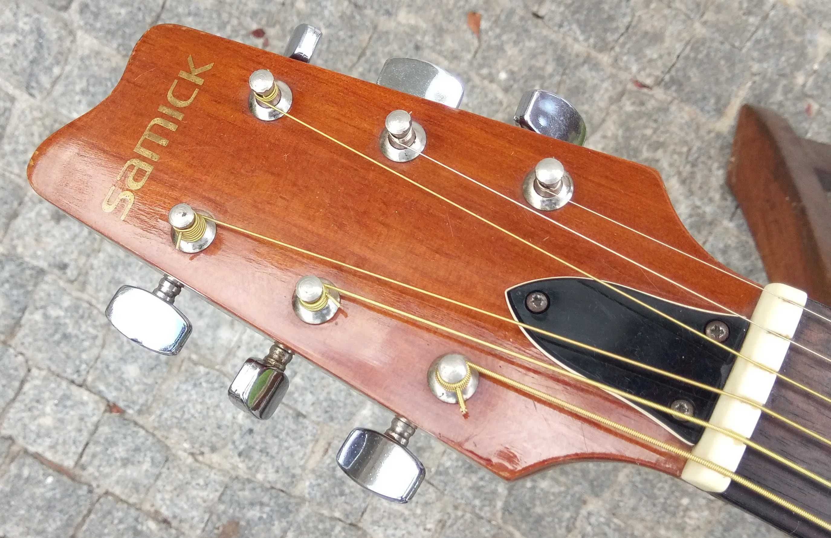 Guitarra Eletroacústica SAMICK Made in Korea 1990 Semelhante a Gibson