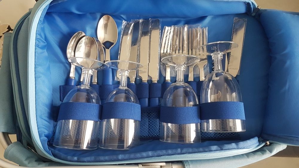 Do kolekcji - kosz - torba termiczna piknikowa