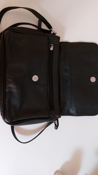 Шкіряна сумка італійського бренду VERA PELLE