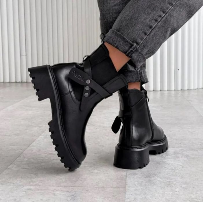 Ботінки жіночі натуральна шкіра зима