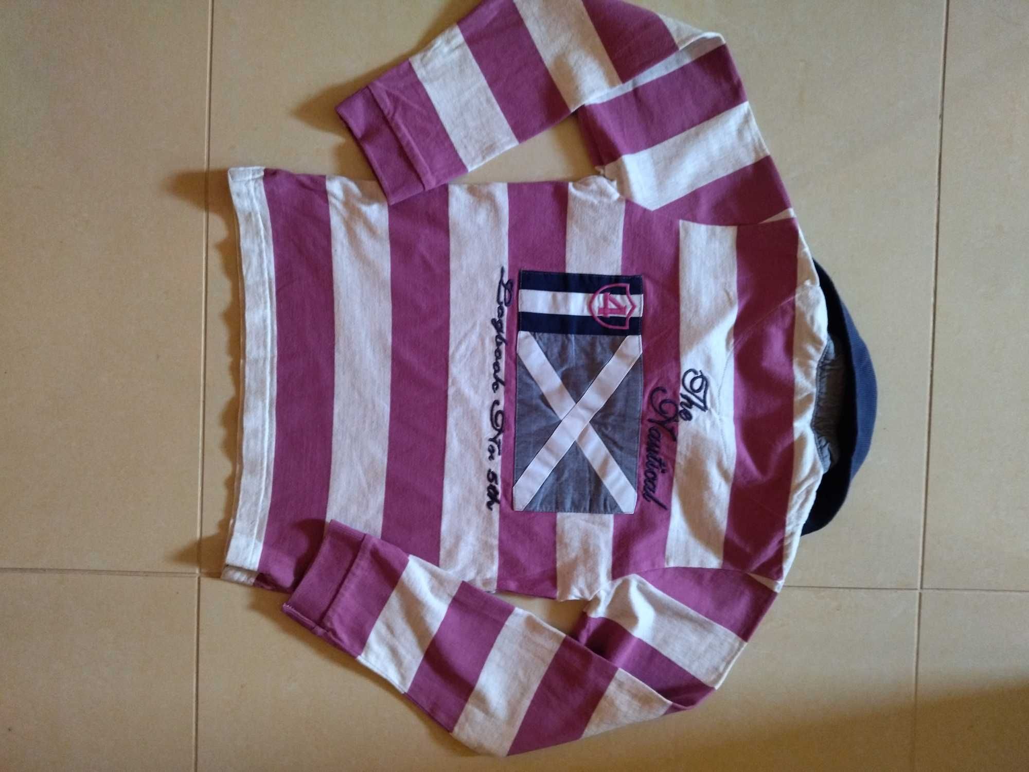 Polo da Mayoral com riscas brancas- Bx preço