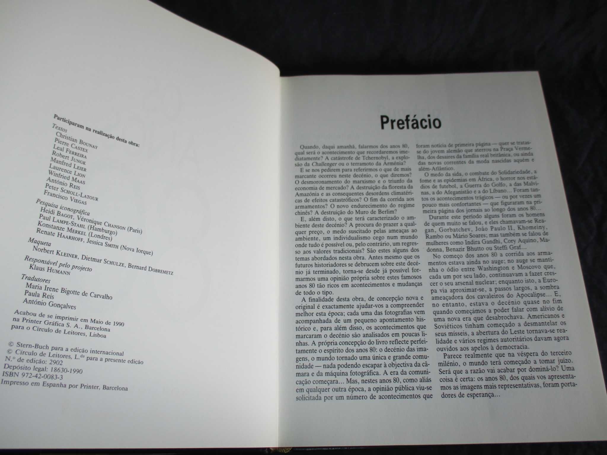 Livro Os Anos 80 Todos os momentos fortes de uma época