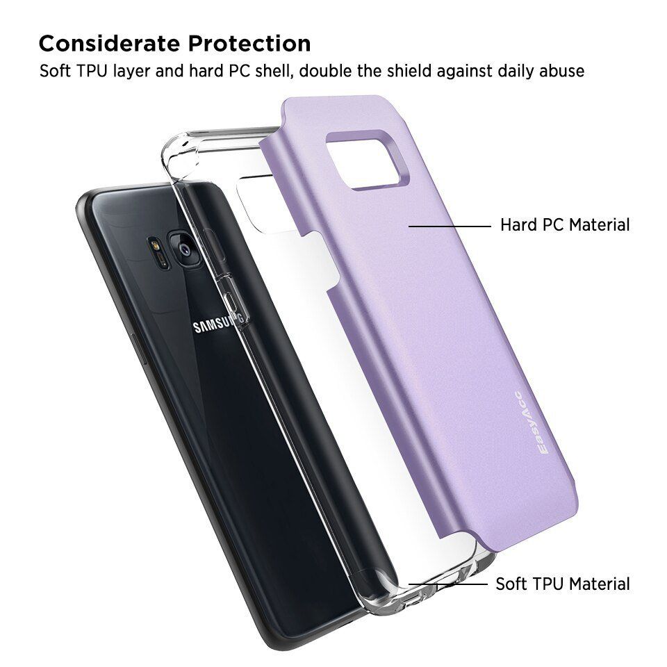 Easyacc Case Etui Slim Armor Samsung Galaxy S8 (Fiolet)