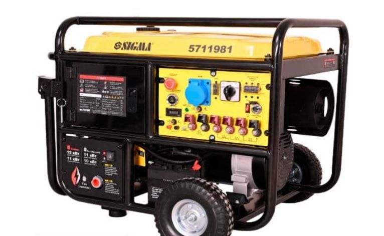 Генератор газ/бензин 380В 12кВт