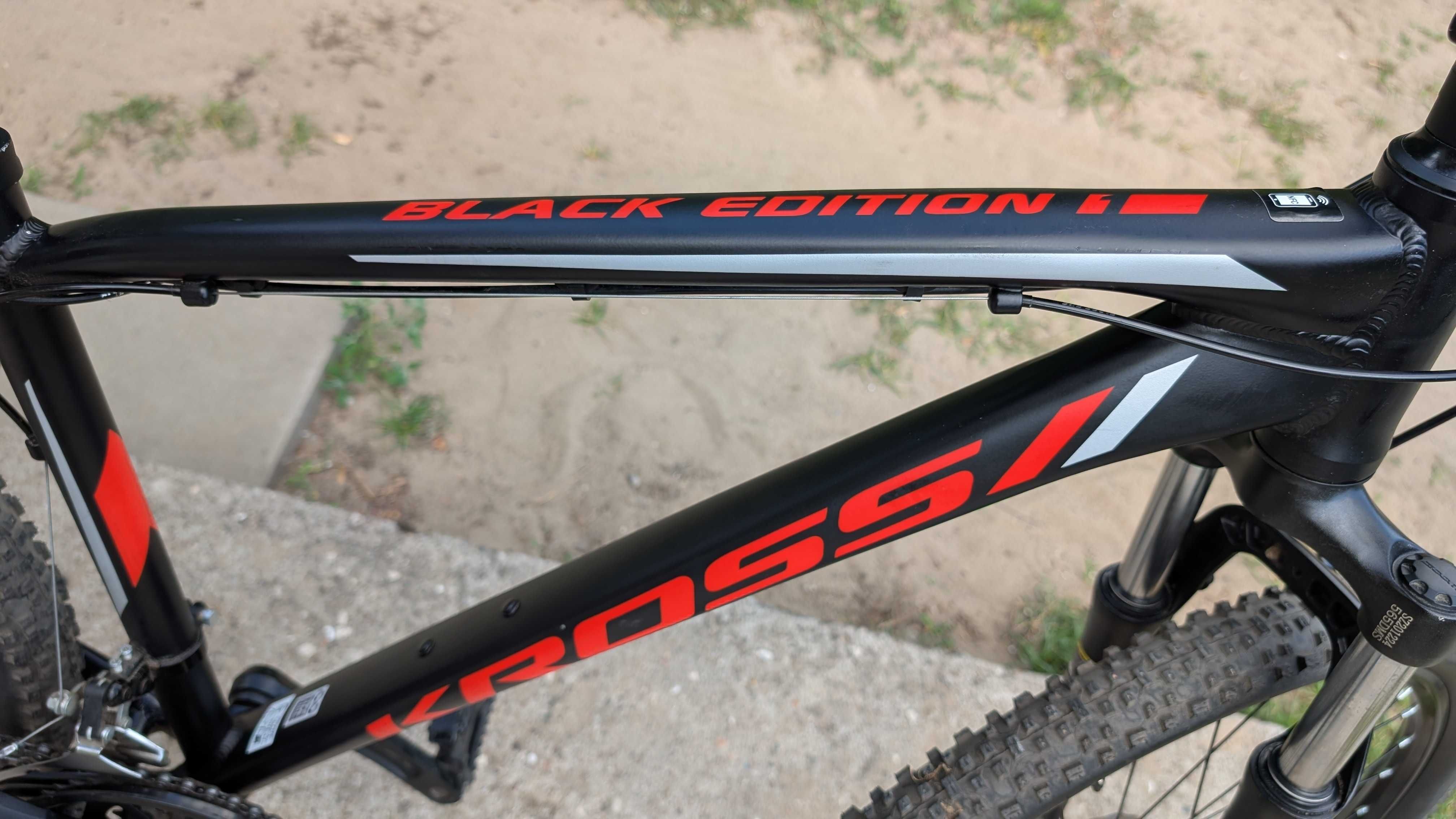 Rower MTB KROSS Black Edition 1 27-17 bdb stan