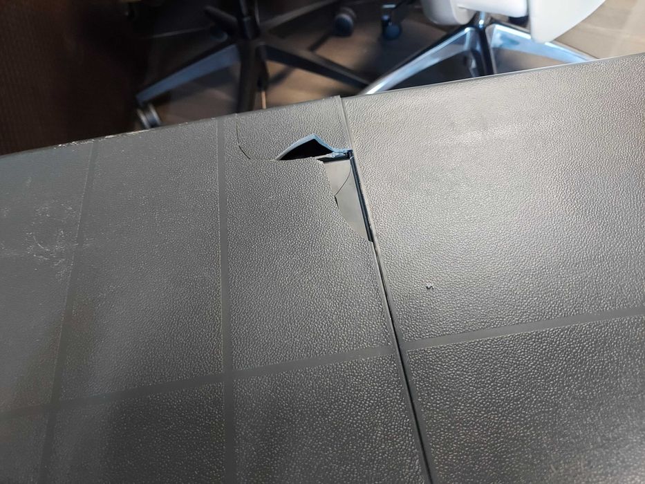 Stół ogrodowy tarasowy składany 115 x 80cm dla 4 osób