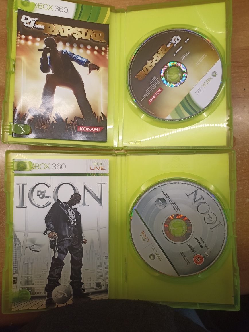 Def Jam RapStar i Def Jam Icon xbox360