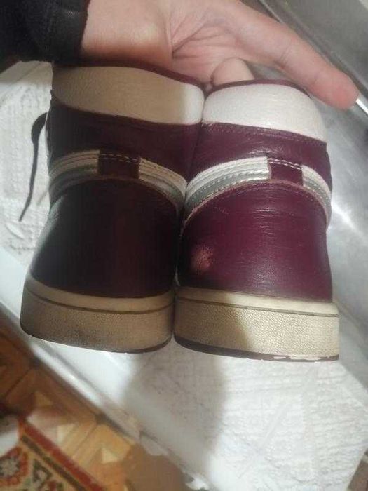 Мужские кроссовки Nike Air Jordan . кожа .