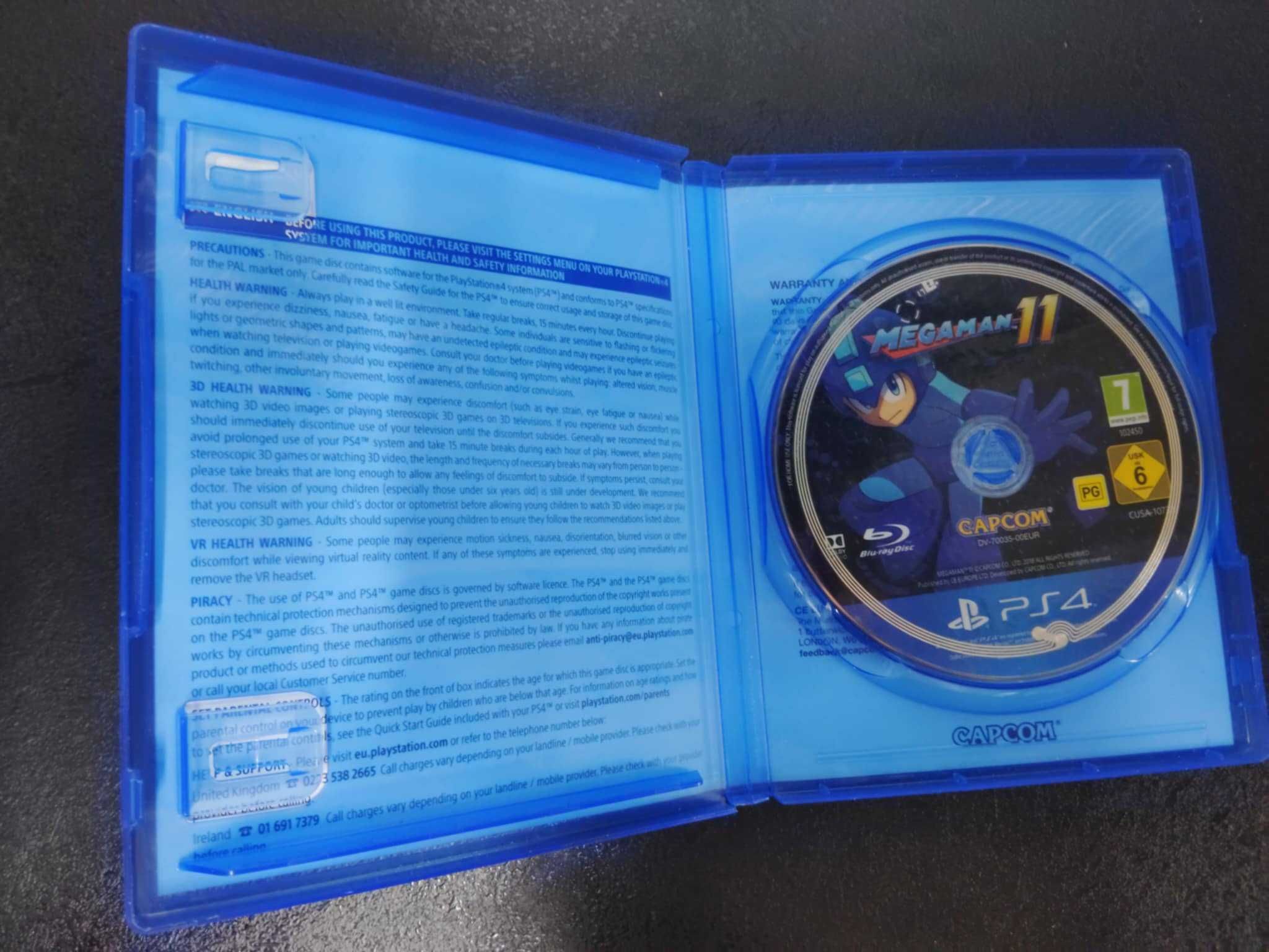 Mega Man 11 PS4 Angielska wersja gry