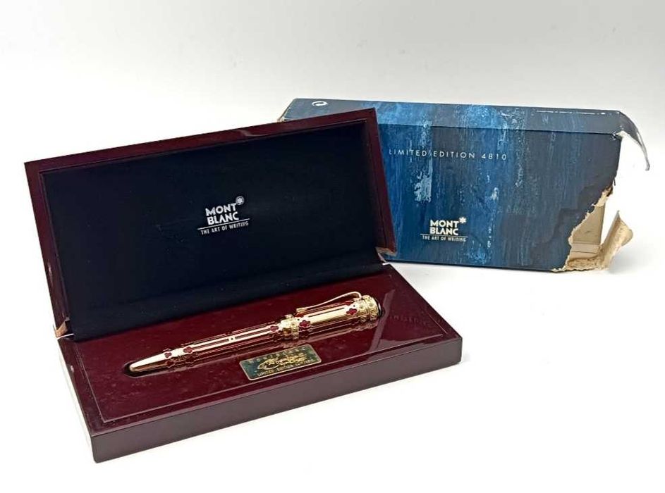 Caneta montblanc Catherine The Great II patron of arts