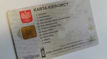 Odczyt karty kierowcy
