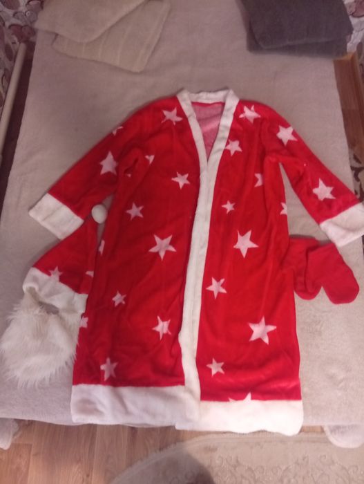 Новорічний костюм діда мороза та Снігуроньки