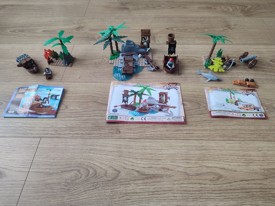 3 zestawy klocków Cobi (2 x Cobi Pirates)- Seria piraci