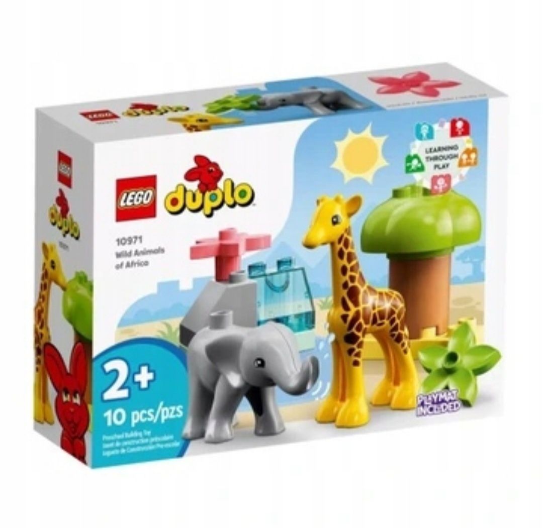 Lego duplo dzikie zwierzęta Afryki