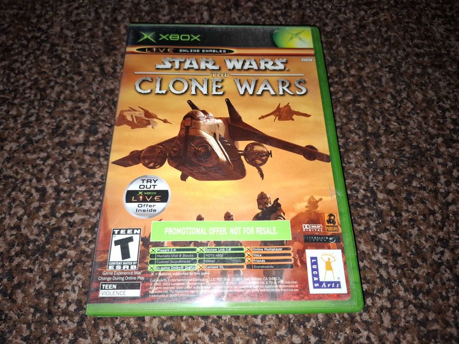 Star Wars The Clone Wars + Tetris Worlds [Nowa, NTSC-U] Xbox
