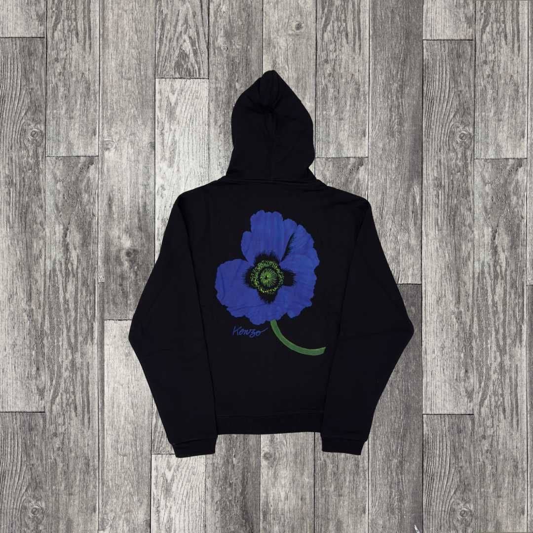 Kenzo Placed Poppy Classic Fz H 5SW424 bluza kapturem rozmiar XL