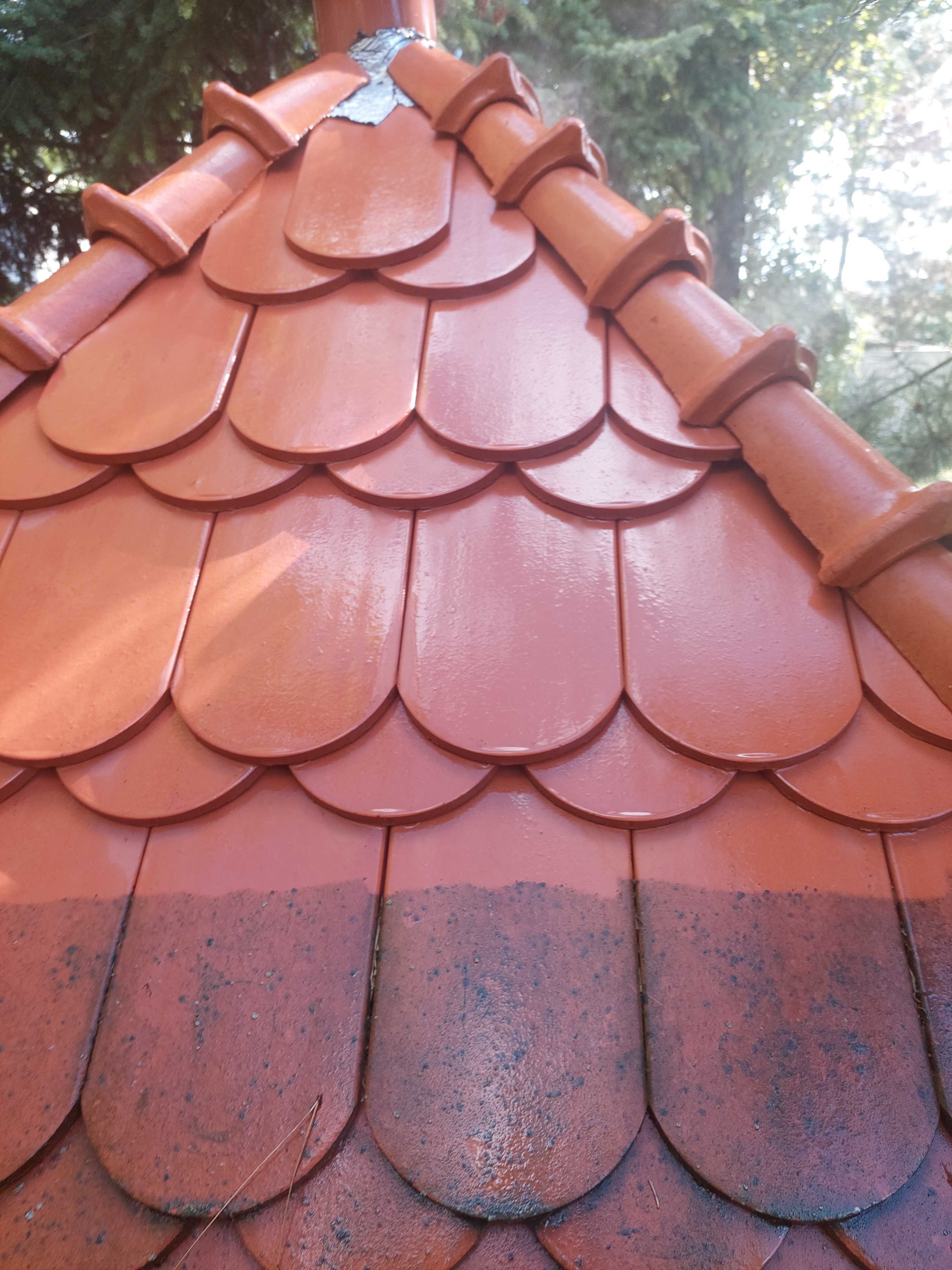 Mycie dachu elewacji kostki malowanie dachów elewacji,