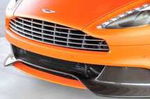 Aston Martin VANQUISH II - splitter spoiler zderzaka zderzak - CARBON