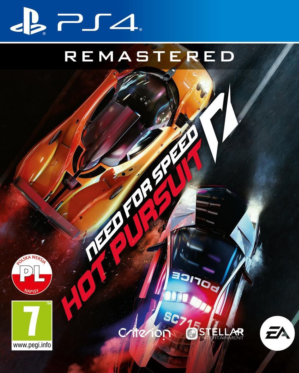 Need for Speed Hot Pursuit Remastered - PS4 Nowa