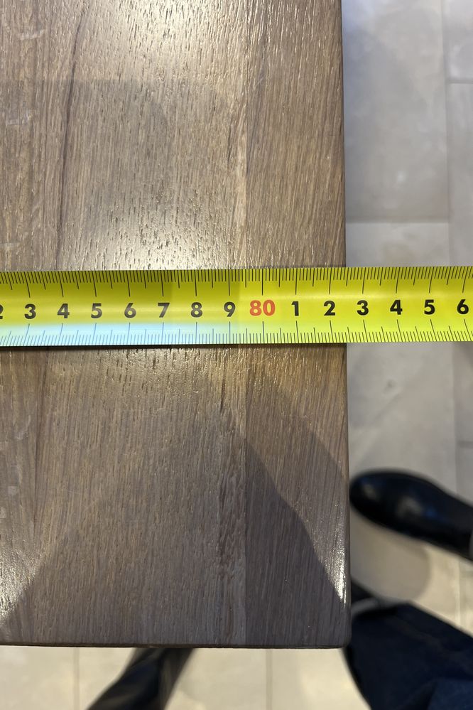 Stół LOFT 180x82 cm dębowy