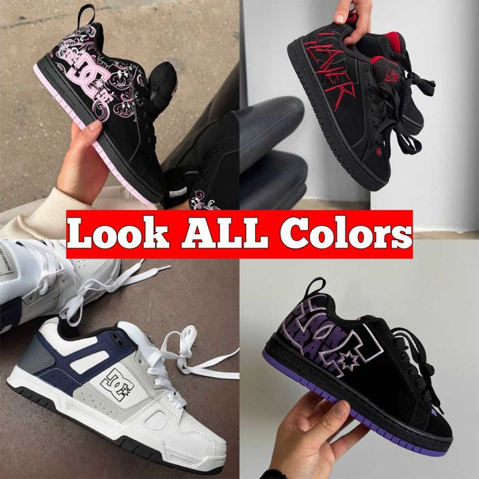 Кроссовки DC Shoes Graffik Slayer Court Кросівки Дс Курт Слеєр 36-45